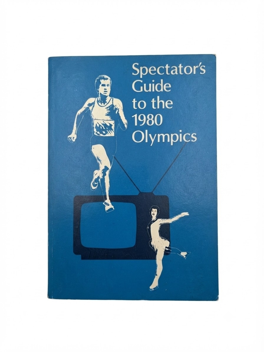 1980 Olympic Spectator’s Guide – Complete w/ 4 1980 Olympics Art Prints VTG